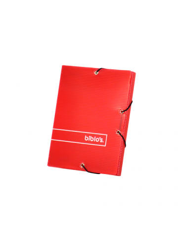 CARPETA BIBLOS ESCOLAR CON ELASTICO